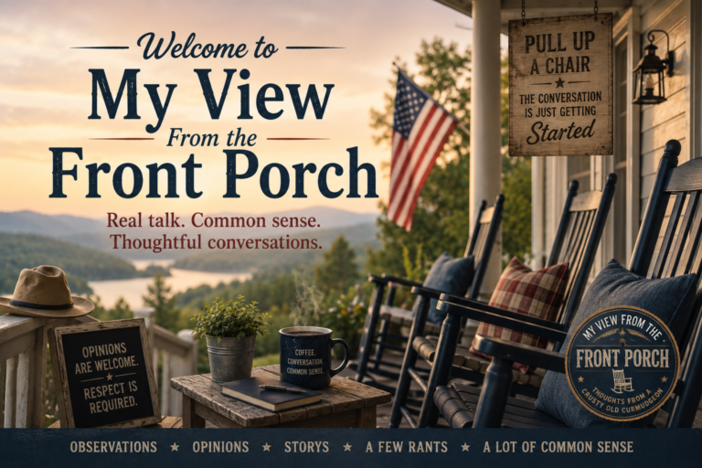 Welcome to My View From the Front Porch